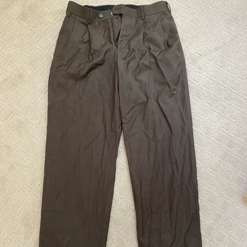 Men/Boys dress pants, brown, size 30x30